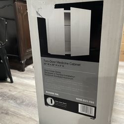 Kohler Two Door Medicine Cabinet 30” W x 26” H x 5” D R33289-NA White New