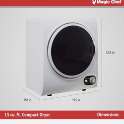 Magic Chef 1.5 cu. ft. Electric Dryer