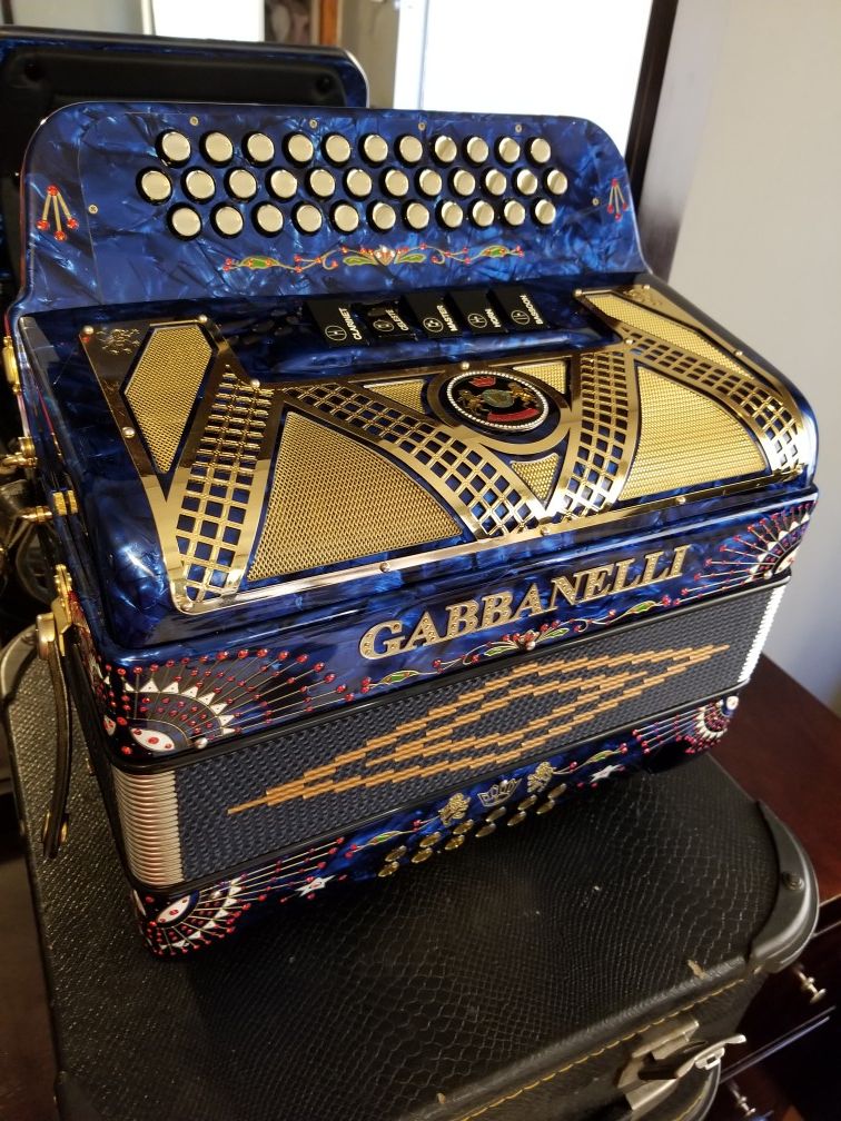Gabbanelli 5 registros accordion like new