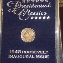 1946 Roosevelt Inaugural Issue Display - T30