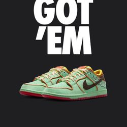 Nike SB Dunk Low Rodeo Tourmaline