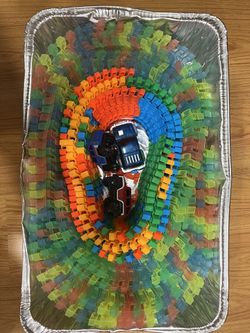 Glow In A Dark Car Track