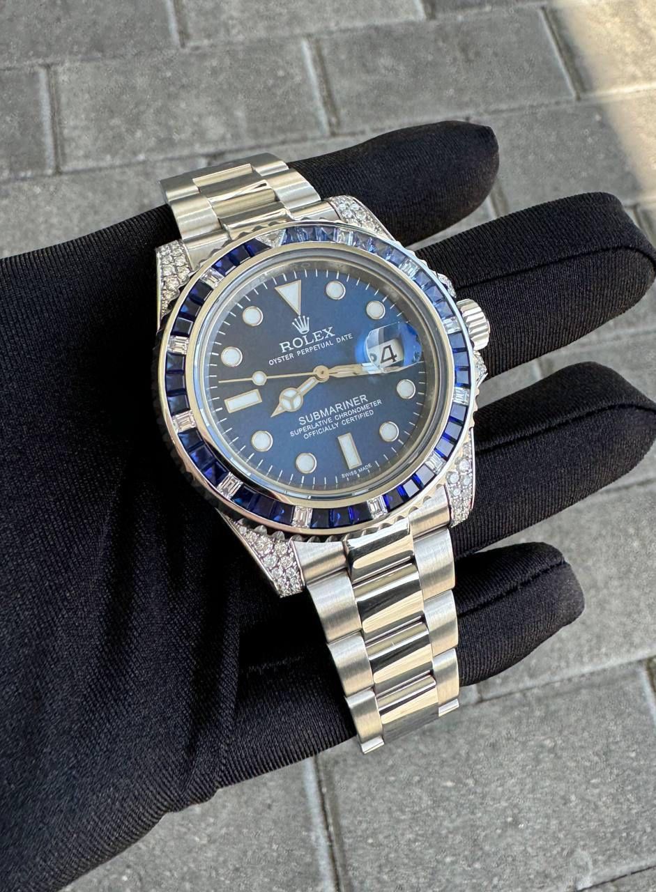 Rolex Submariner Date 40mm stainless steel blue dial sapphire