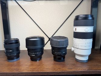 Sony lenses + Nisi Jetmag Pro