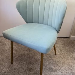Turquoise Accent Chair