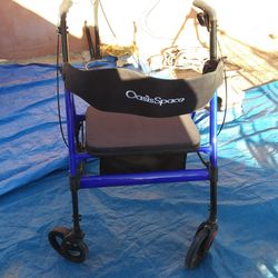Walker ( has wide seat ) with pocket