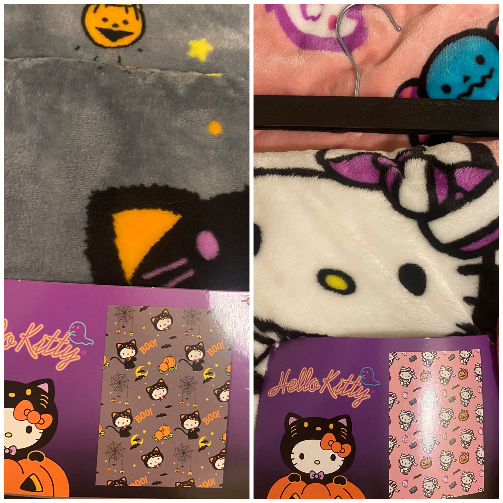 Hello Kitty Halloween Blanket Bundle
