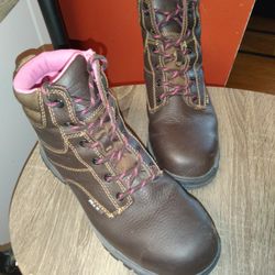 Ladies Wolverine Steel Toe Safety Boots