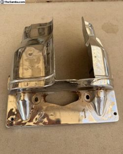 vw early chrome 1-2 36 horse cylinder tin
