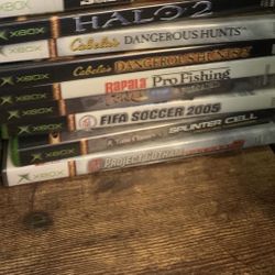 OG Xbox Games Lot 