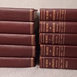 1955 Book Of  Knowledge Complete Set