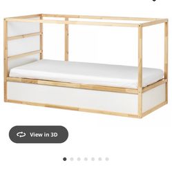 Twin Bed Frame, No Mattress
