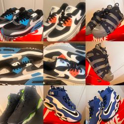 $100 Lot of Sneakers. Nike Air Max, Jordans, Griffey's