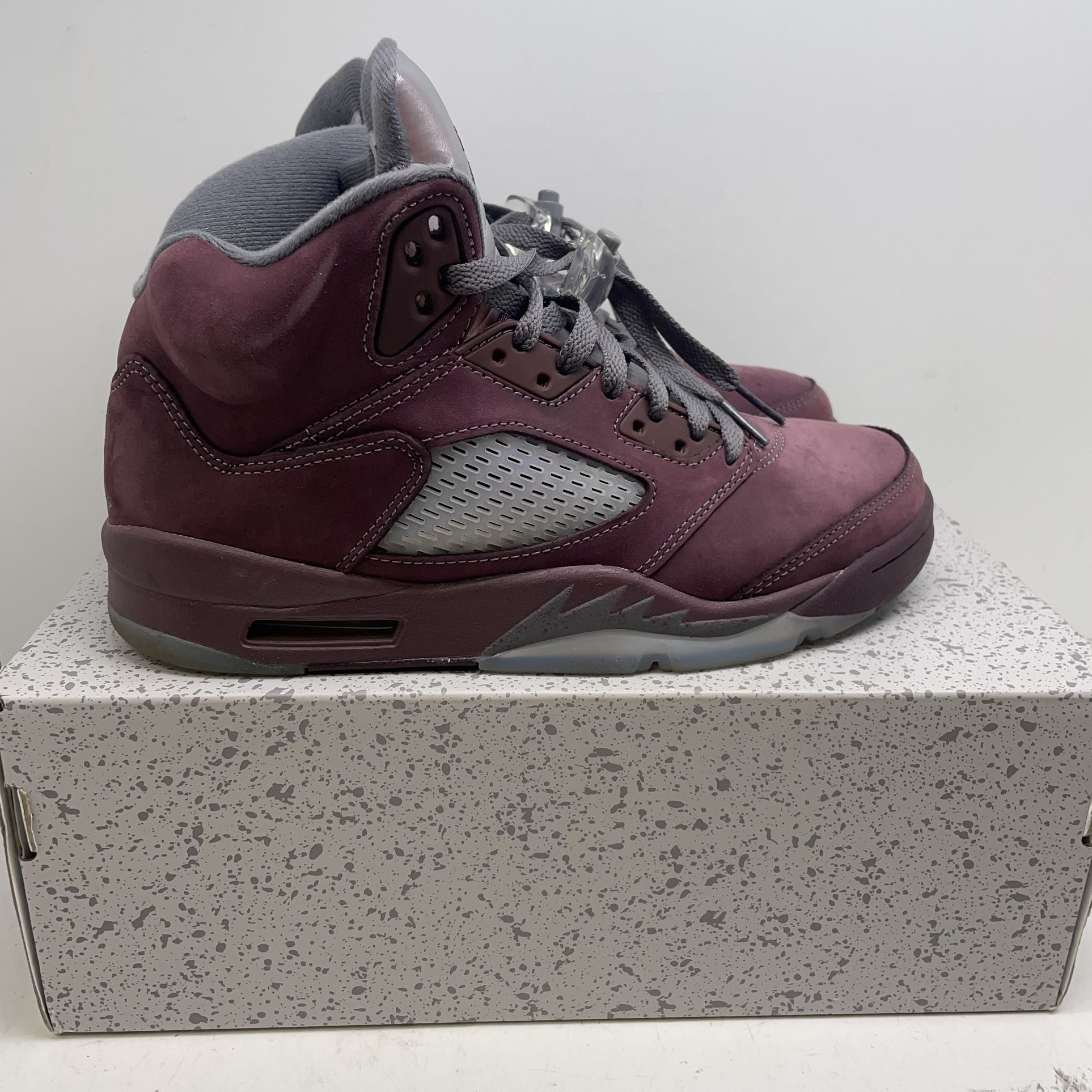 Jordan Retro 5 Burgundy Shoes 196970
