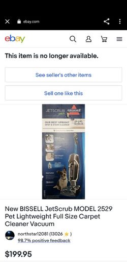 Lightly Used Bissell Jet scrub With Clean Out Dock