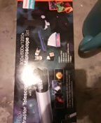 vivitar refractor telescope and microscope set