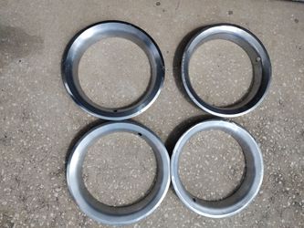 Vintage GM trim rings 15" wheels
