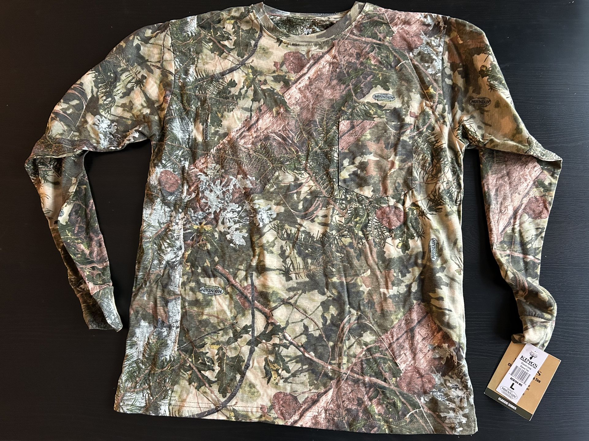 NWT King’s Camo Shirt and Pants