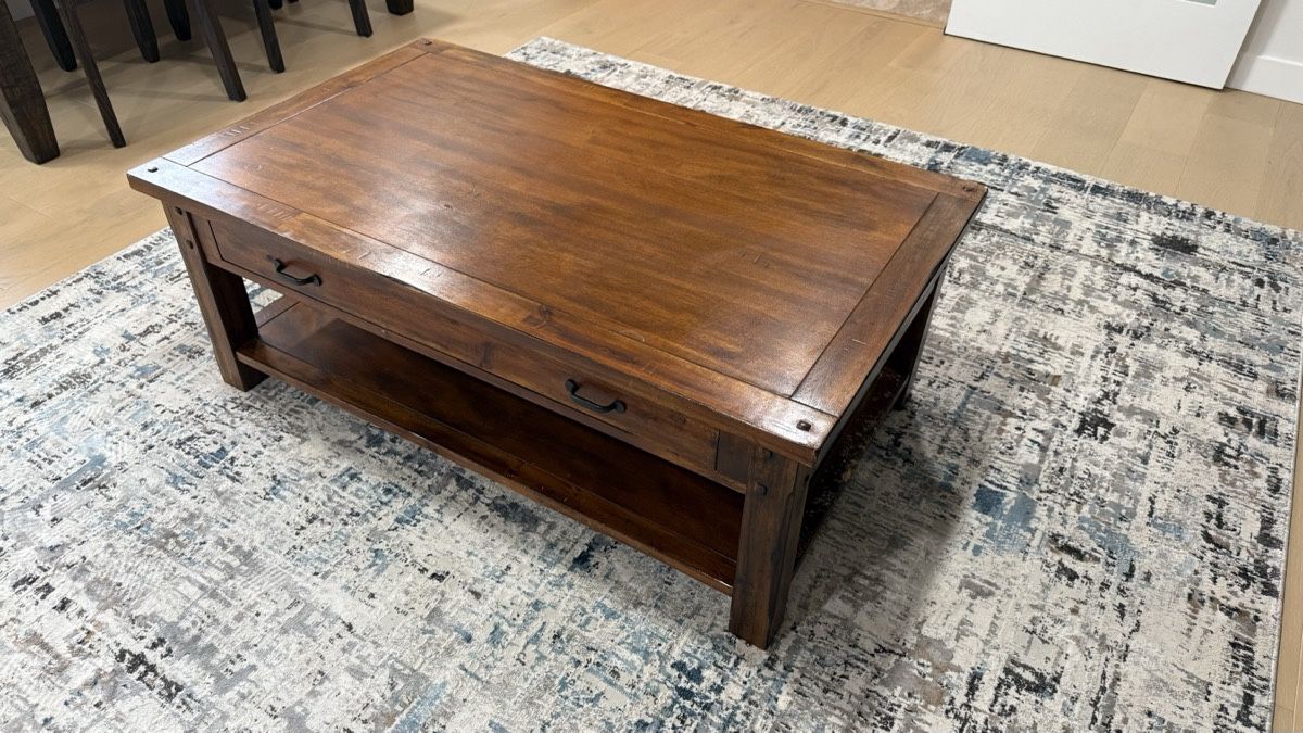 World Market Maser’s Coffee Table