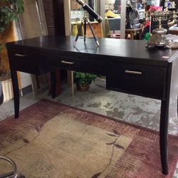 Black Executive Desk For Sale  