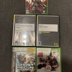 Lot Of Xbox 360 Games l Tested l Assassins Creed 2 l Rainbow Six: Las Vegas l Gears Of War 2 l Ghost Recon l NHL 11