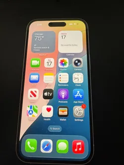 Unlocked iPhone 15