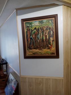 Oil Painting By Famous Musician