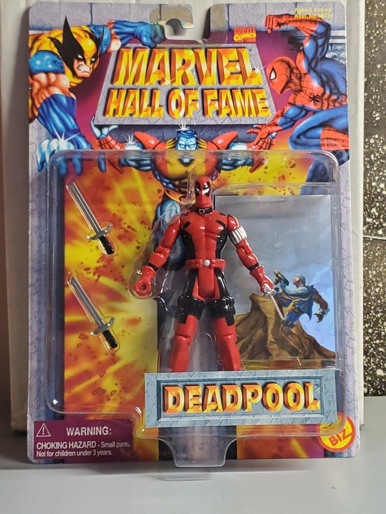 Toy Biz Marvel Hall Of Fame Deadpool Action Figure