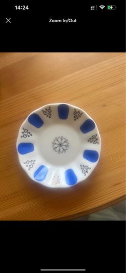 Authentic tea plate