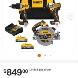 Dewalt 3 Tool Bundle 