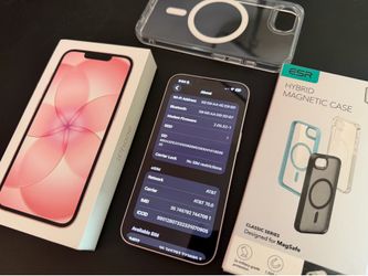 Apple iPhone 17e 256GB Soft Pink (Factory Unlocked) + ESR MagSafe Case