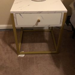2 Marble End Table S  $65 