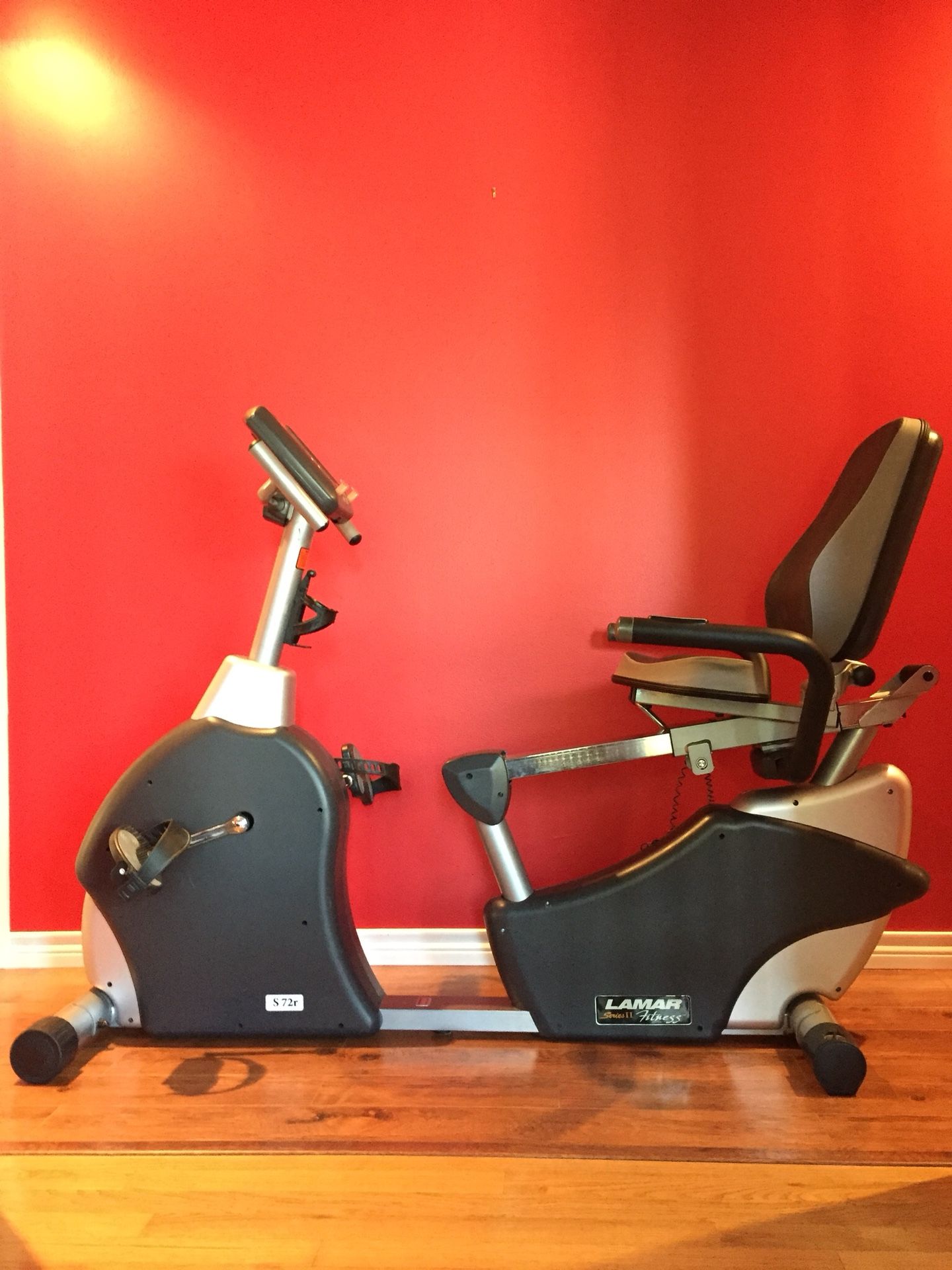 Lamar Series II Fitness S72 Recumbent Exercise Bike