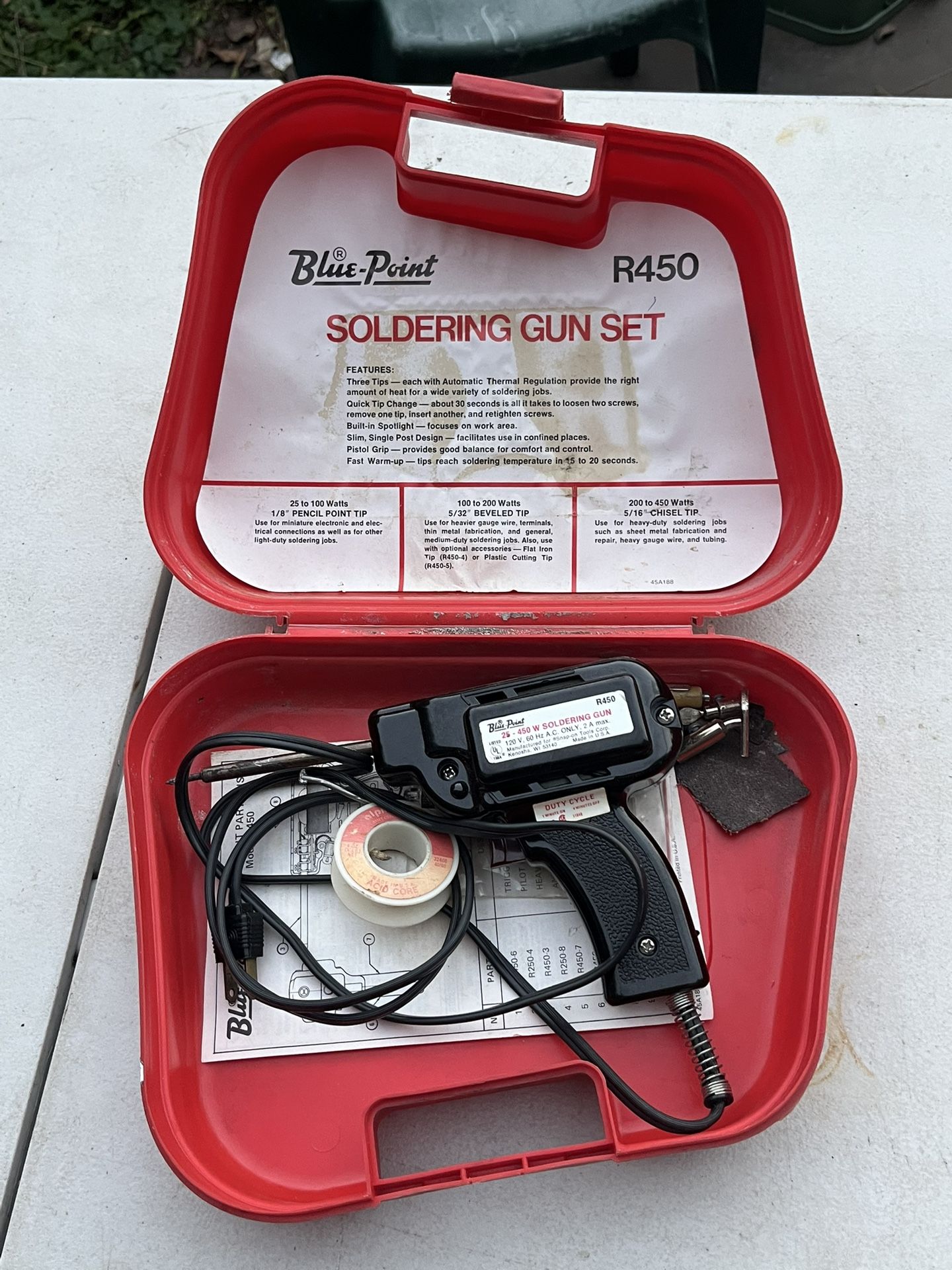 Blue Point Soldering Iron