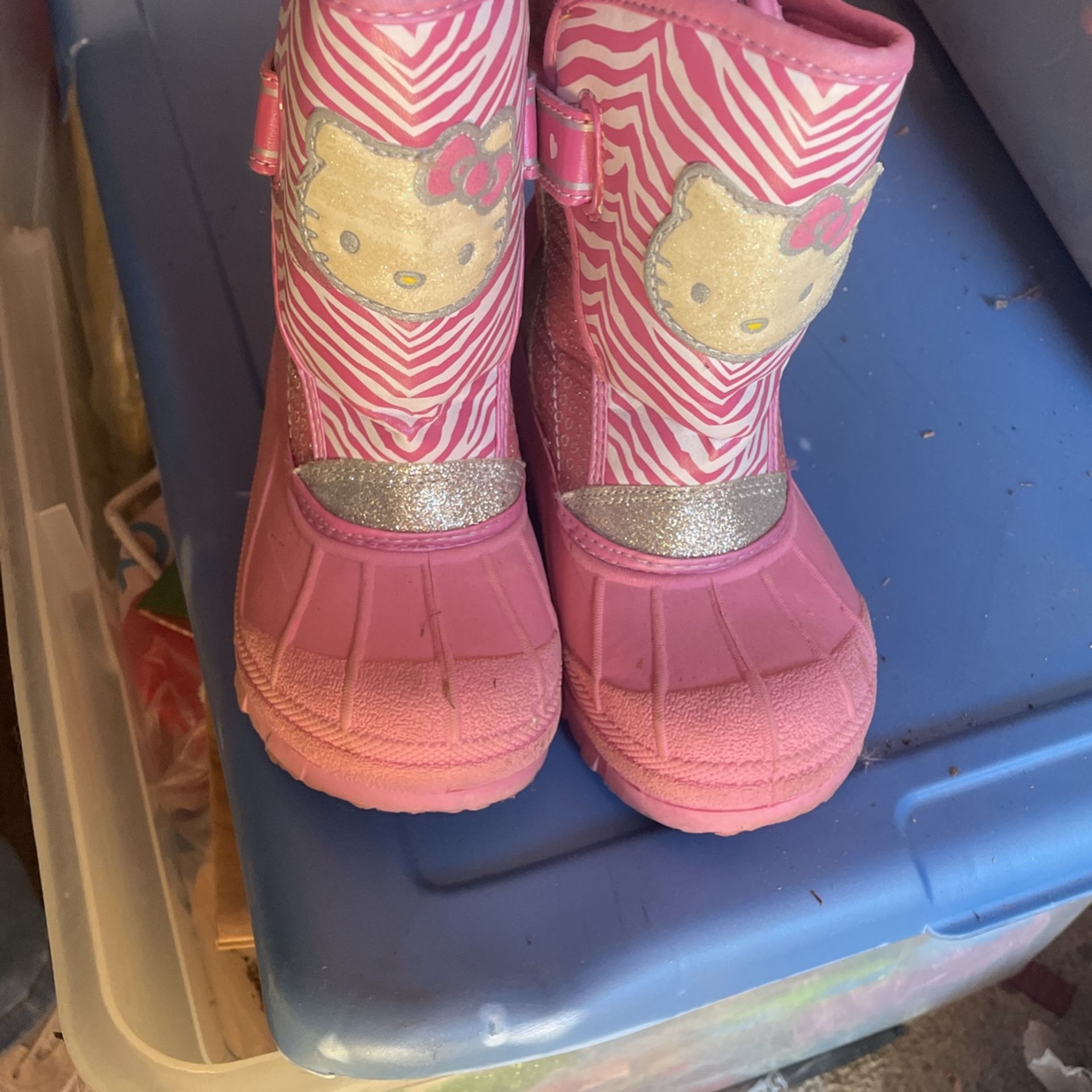 Children Hello Kitty Snowboots L 9-10