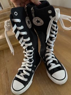Knee high converse