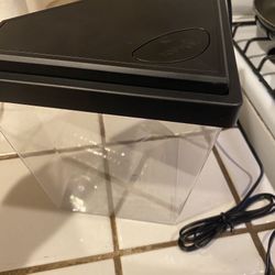 TopFin- 1 Gallon fish Tank With Filter And Light 