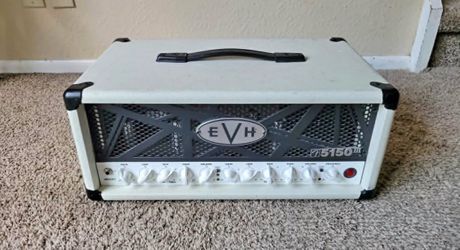 EVH 5150 III 50S 6L6 3-Channel 50-Watt Guitar Amp Head - White