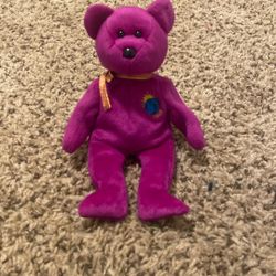 Rare Retired Name Error Millenium Beanie Baby