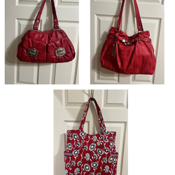 Red Purses - Sold Separately