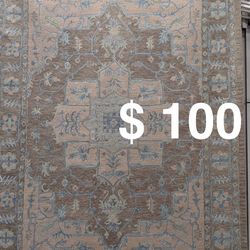 100% wool area rug - 8.5 ft x 11.5 ft