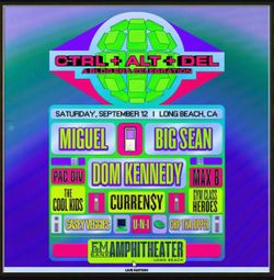 Miguel & Big Sean Tickets Long Beach 9/12/26