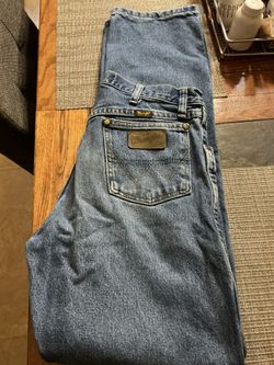 1 Pair Men’s Wrangler George Strait Collection Jeans Sz 31x34 