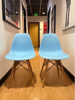 Blue Chairs (Set of 2)