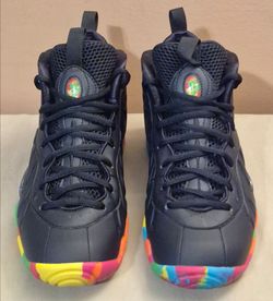Nike Lil Posite One GS "Black Fruity Pebbles" - Sz 7y