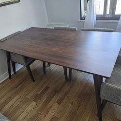 Article - Seno 71" Dining Table - Walnut