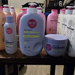 EOS BODY OIL BODY WASH BODY LOTION WHIPPED OIL BUTTER