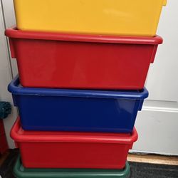 Kids Multi Colors Storage Containers 