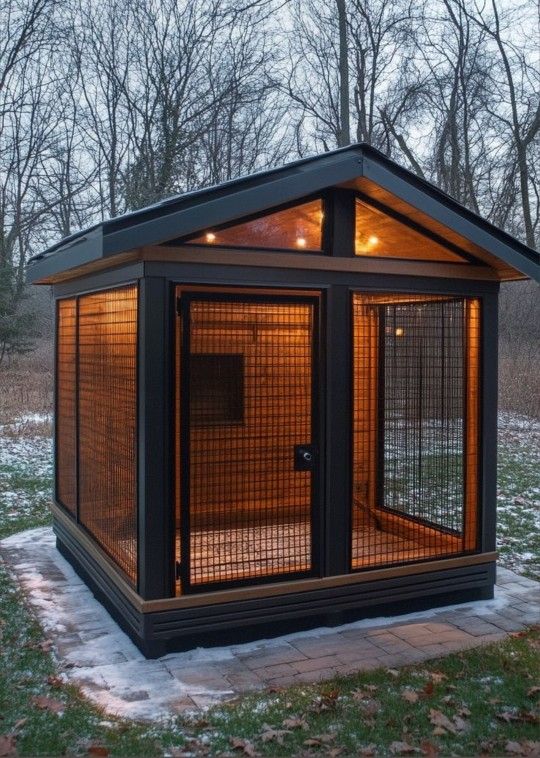 Pet Home Dog House Cat Stay Pet Villa