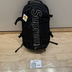 Supreme FW18 Black Backpack
